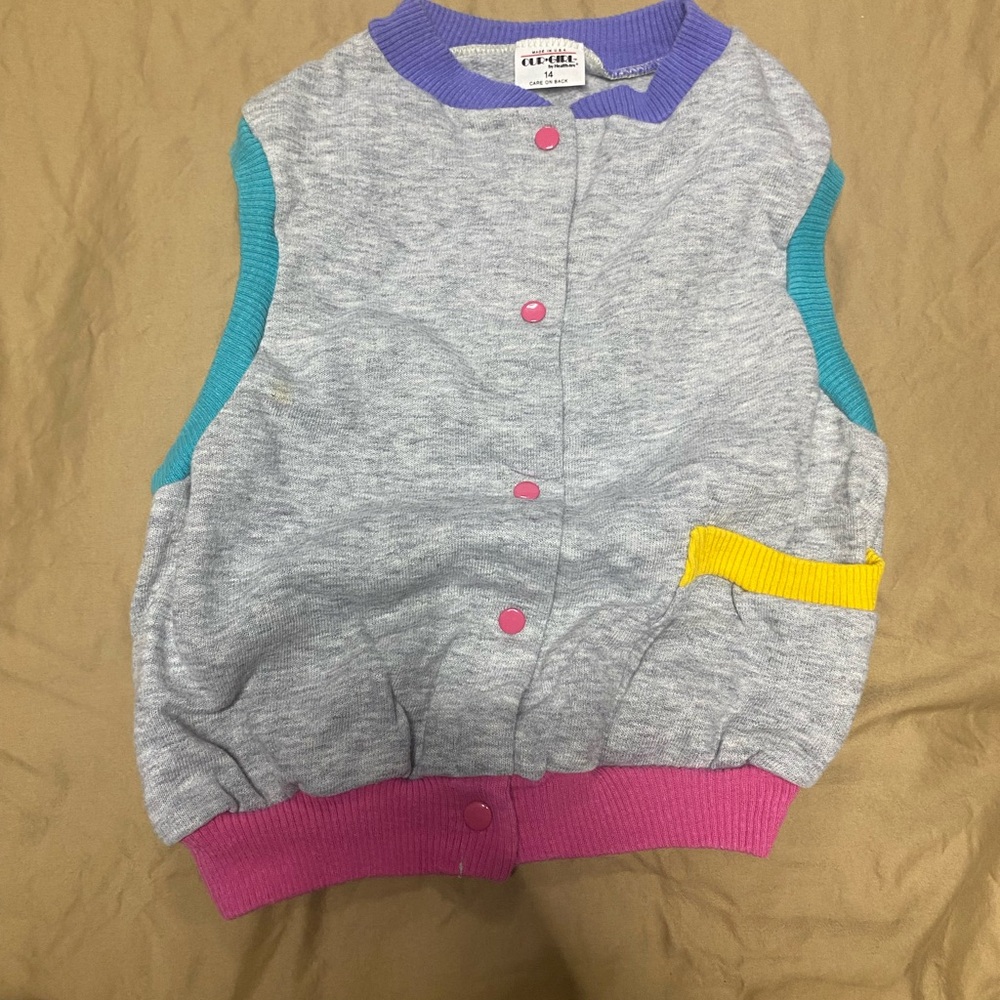 Vintage “Our Girl” by Health-Tex vest size 14